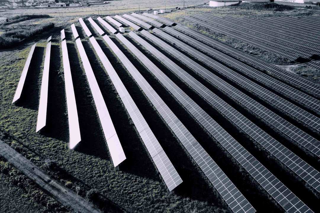 Solarfeld-Dienstleistung